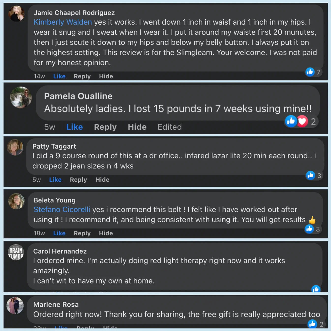 Red Light Therapy Healing Belt